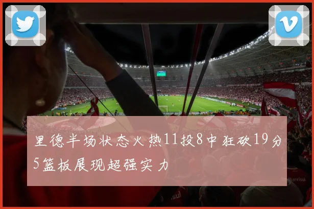 里德半场状态火热11投8中狂砍19分5篮板展现超强实力